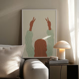 Peace Poster och Canvastavla