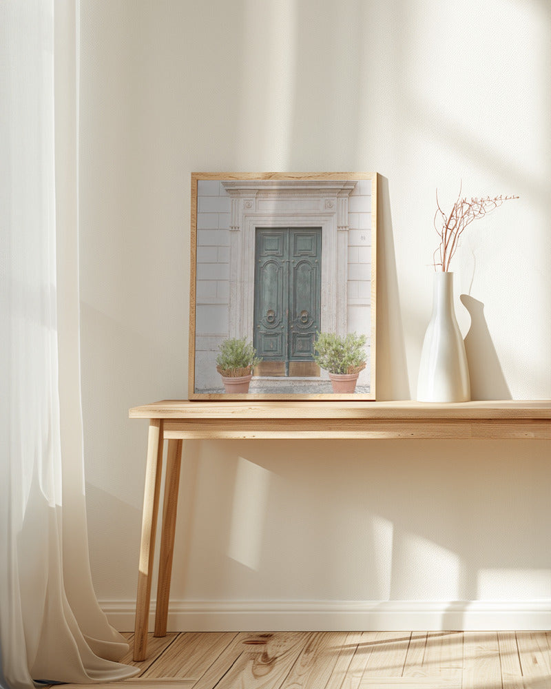 The Old Door Poster och Canvastavla
