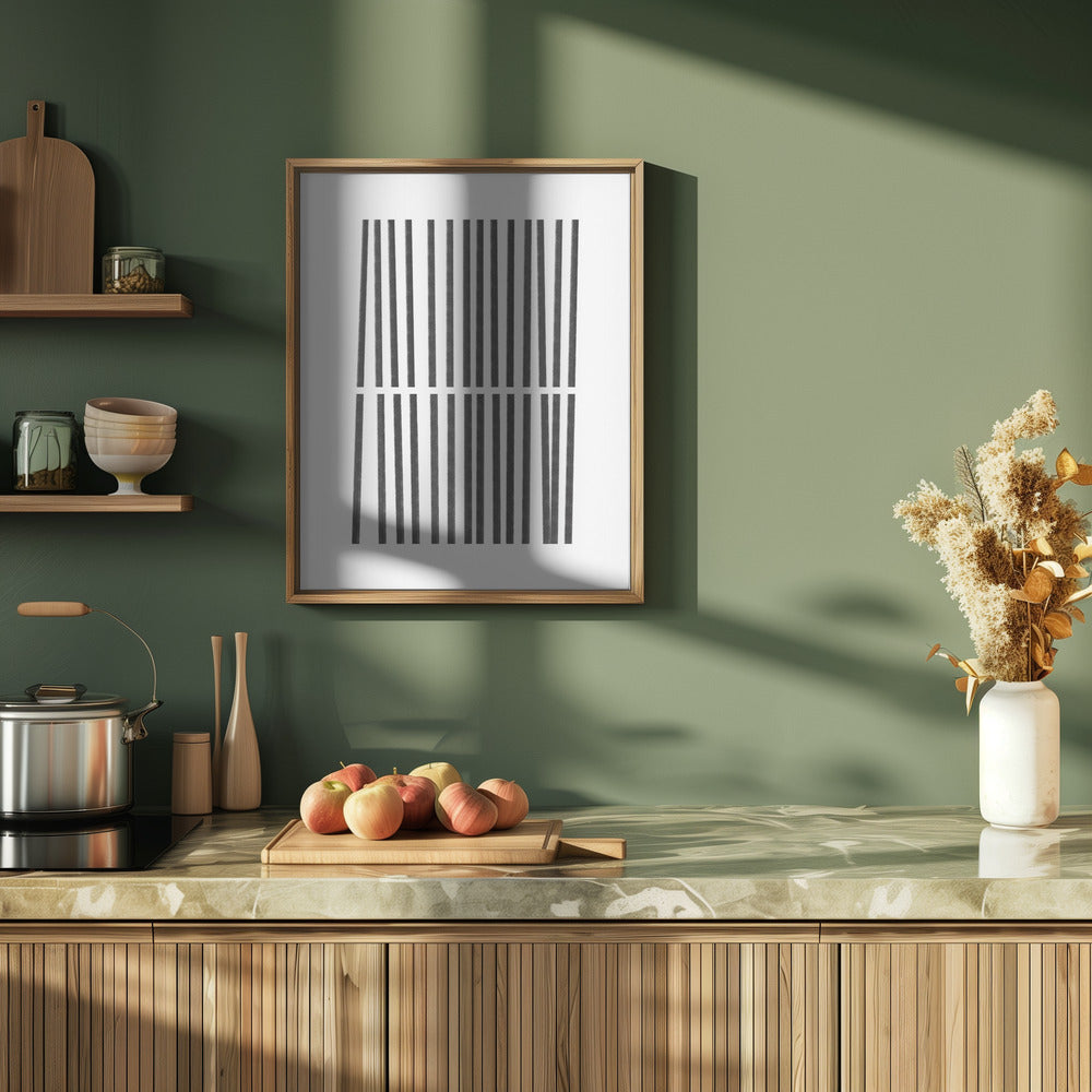 Calming Lines No 2 Poster och Canvastavla