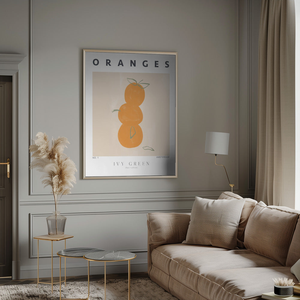 Oranges Poster och Canvastavla