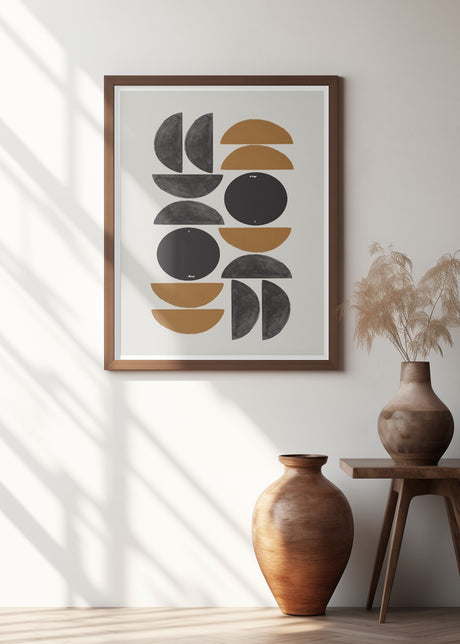 Retro Composition Poster och Canvastavla