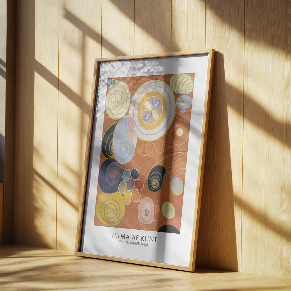 The Ten Largest No.3 Poster Poster och Canvastavla