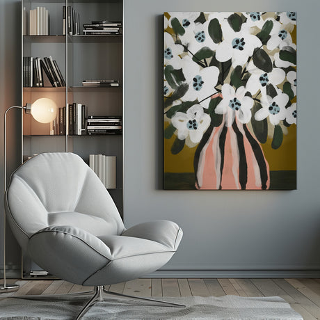 Pastel Flower Impression No 9 Poster och Canvastavla