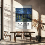 The Starry Night Over The Rhone Poster och Canvastavla
