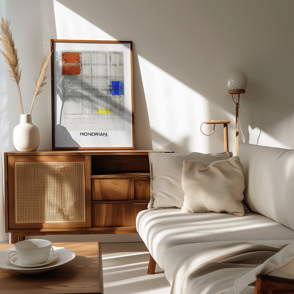 Study for a Composition Poster och Canvastavla