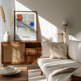Study for a Composition Poster och Canvastavla