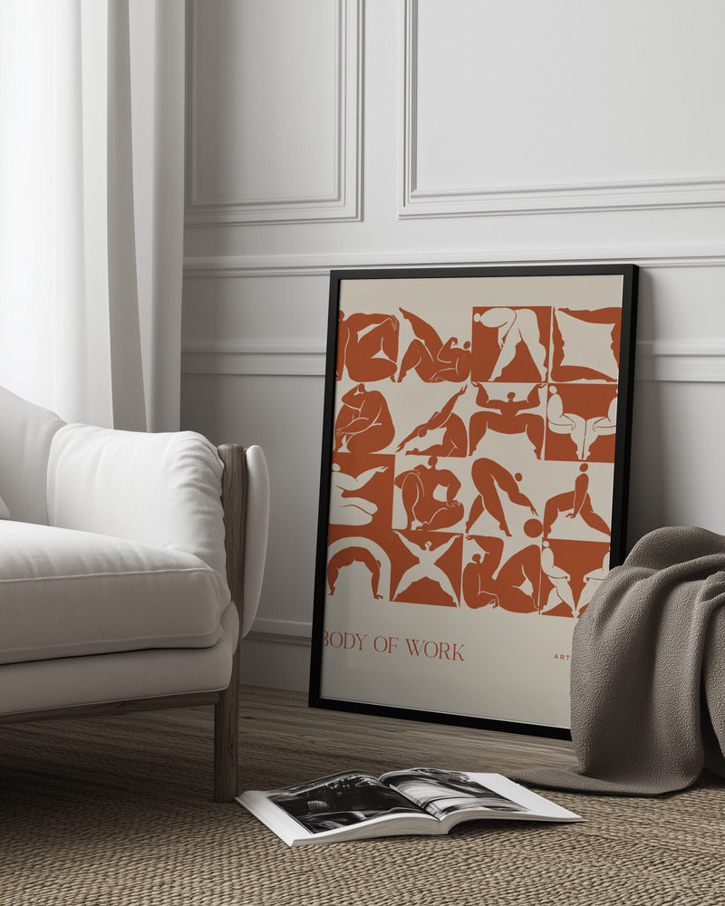 Body of Work (terracotta) Poster och Canvastavla