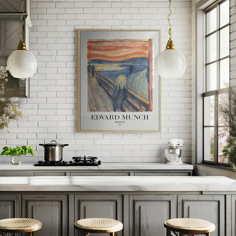 Skriet (The Scream) Poster och Canvastavla