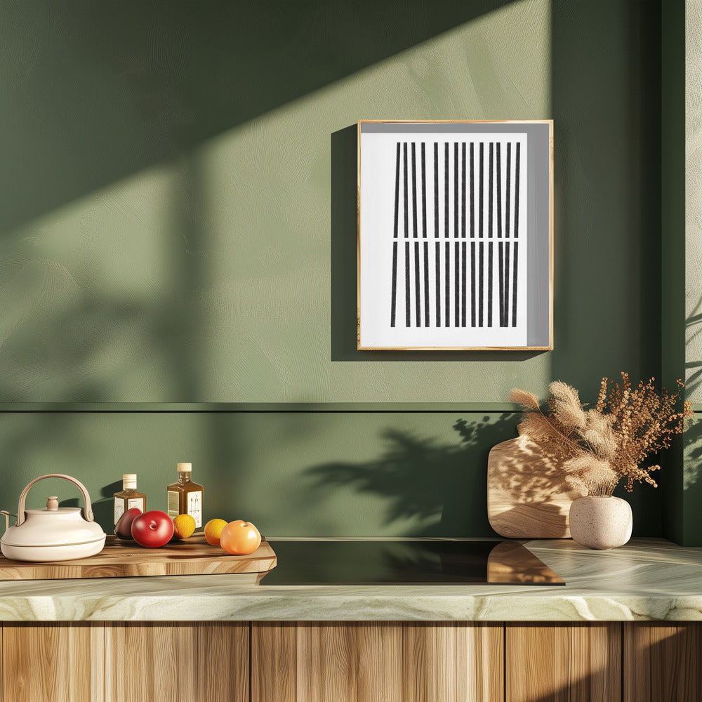 Calming Lines No 2 Poster och Canvastavla