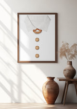 the baker bakes not only bread Poster och Canvastavla