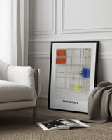 Study for a Composition Poster och Canvastavla