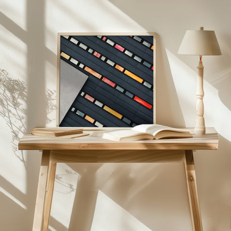 Wall of Windows Poster och Canvastavla