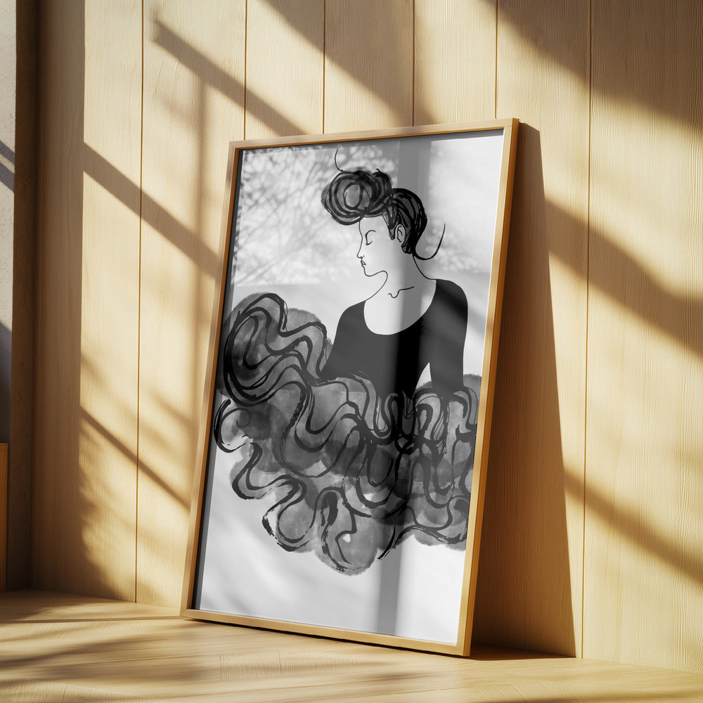 Ballerina Poster och Canvastavla