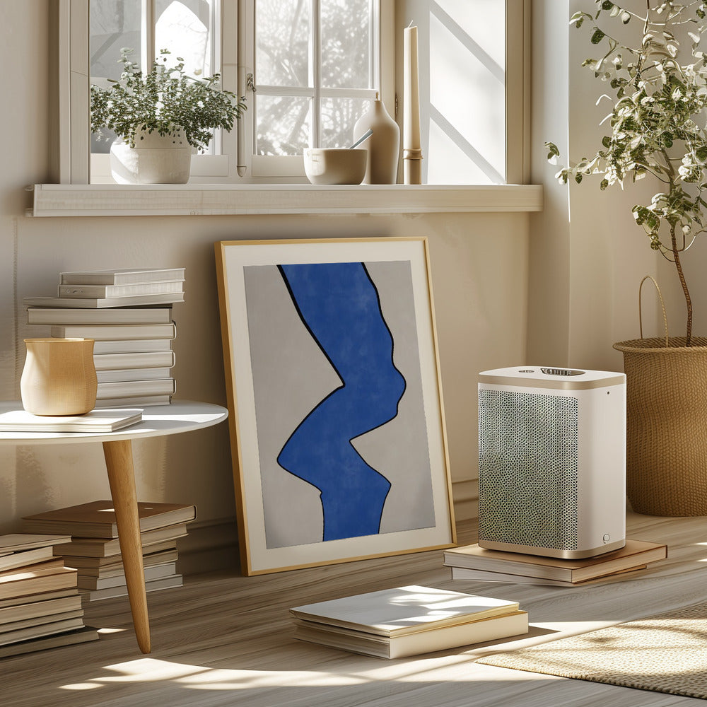 3x4 Aspectratio  Indigo8 Poster och Canvastavla