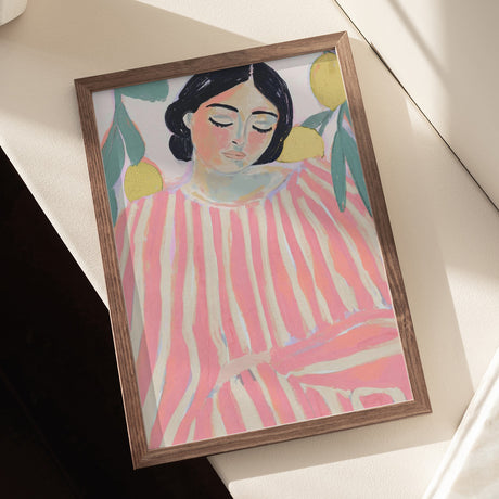 Zenandzest(versionpastelpink) Poster och Canvastavla