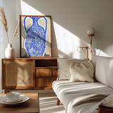 Big Blue Vase Poster och Canvastavla