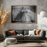 A girl with a necklace Poster och Canvastavla