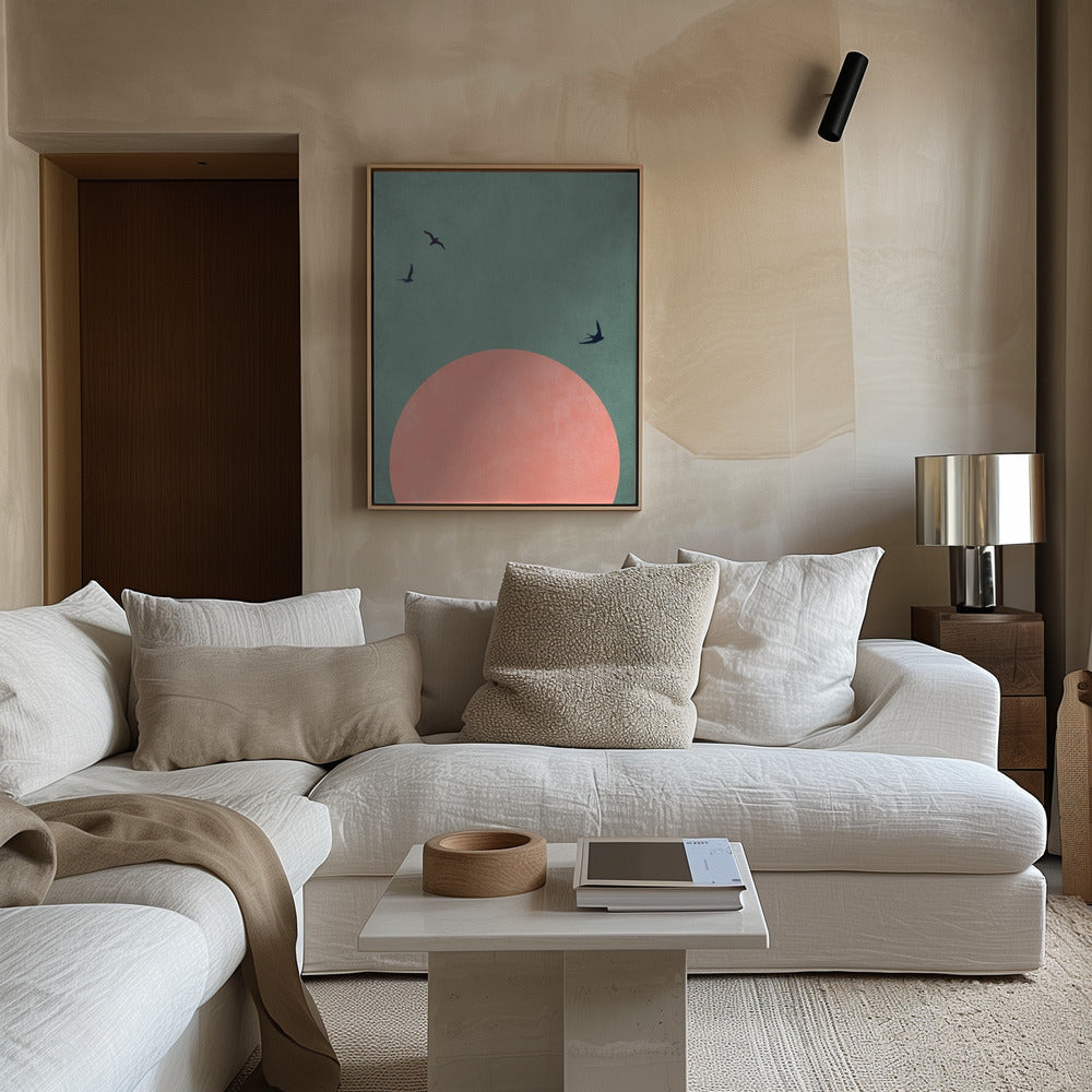 A Beautiful Day Poster och Canvastavla