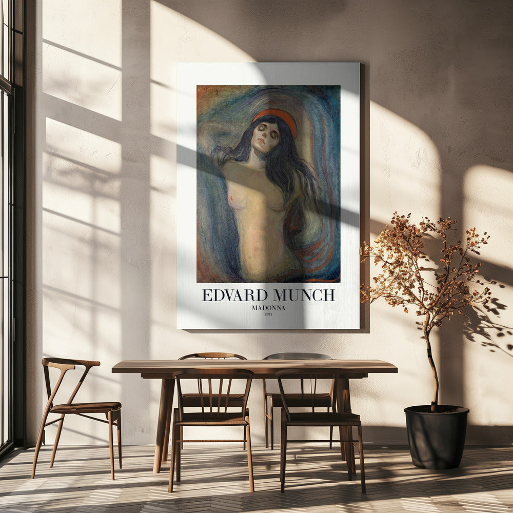 Madonna 1894 Poster och Canvastavla