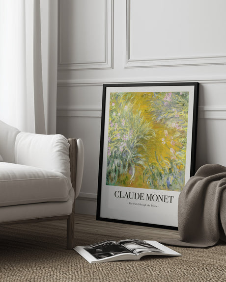 The Path Through The Irises Poster och Canvastavla