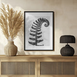 Polystichum Munitum Poster och Canvastavla