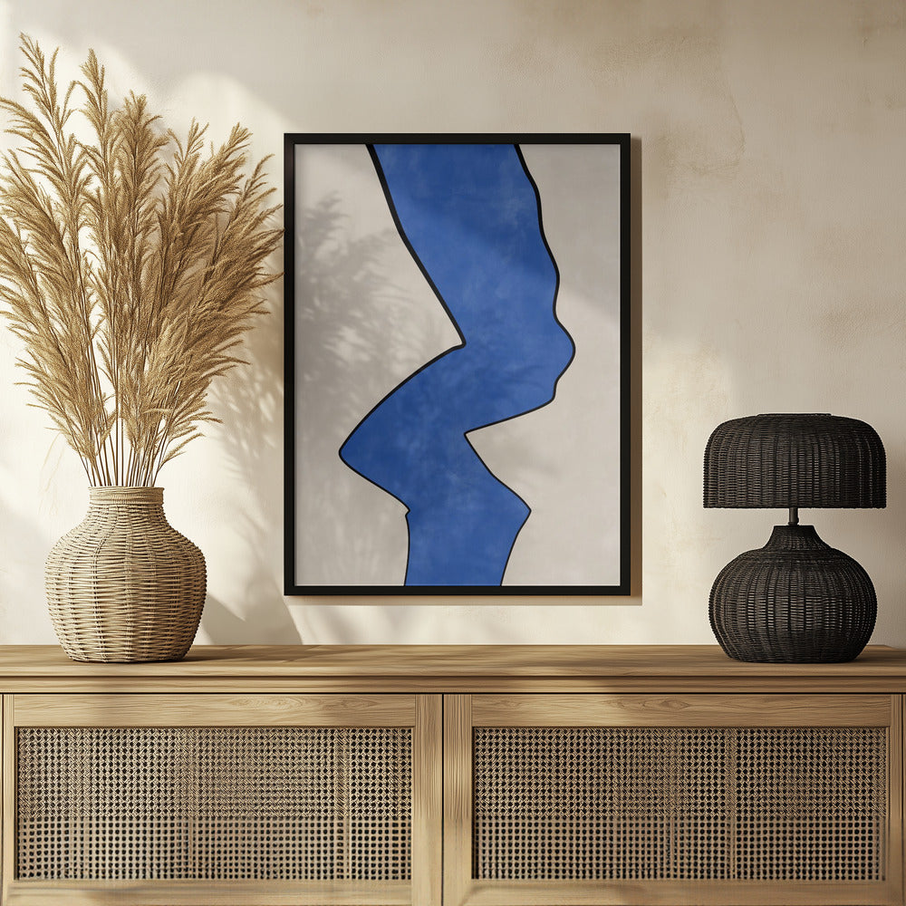 3x4 Aspectratio  Indigo8 Poster och Canvastavla