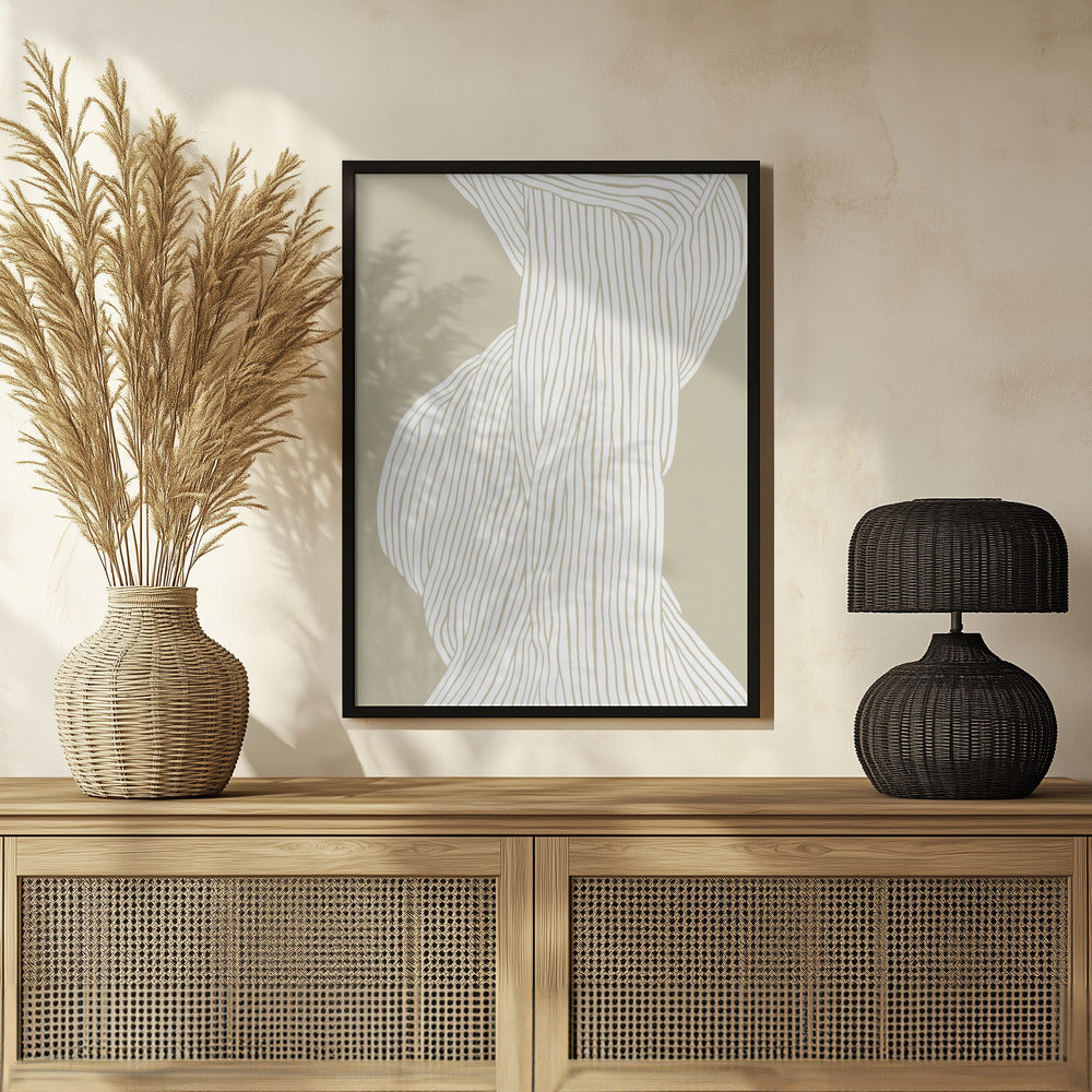 Fibers No 7 Poster och Canvastavla