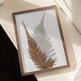 Autumn Fern Poster och Canvastavla