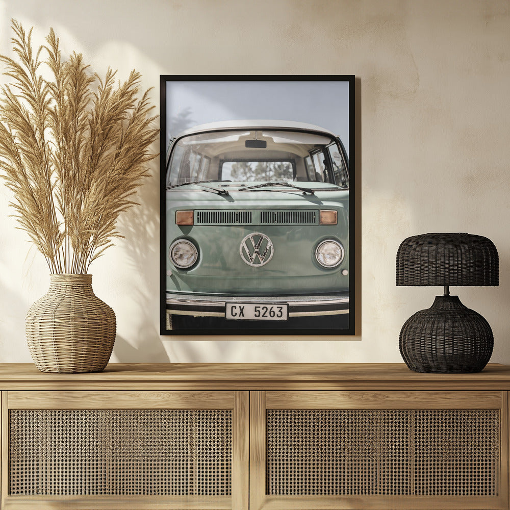 Vw Kombi Poster och Canvastavla