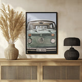 Vw Kombi Poster och Canvastavla