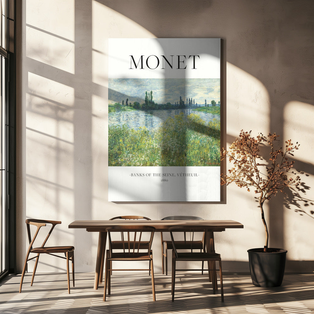 Banks Of The Seine Poster och Canvastavla