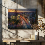 Madrid Metropolis. Poster och Canvastavla