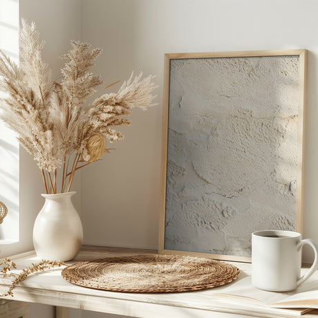 Beige Texture II Poster och Canvastavla