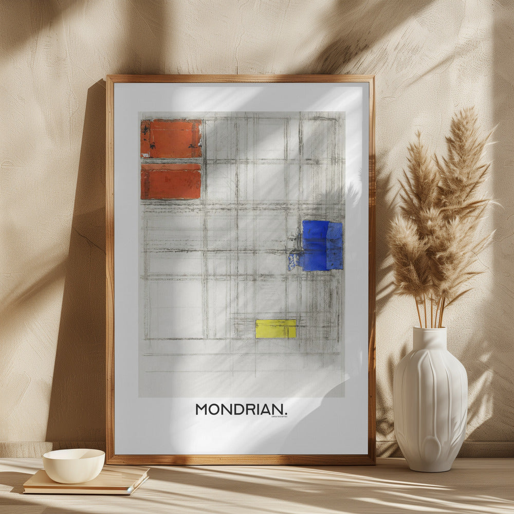 Study for a Composition Poster och Canvastavla