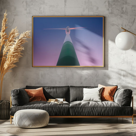 Wind Energy Poster och Canvastavla