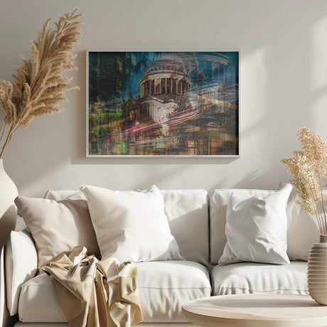 Night at St. Pauls Poster och Canvastavla