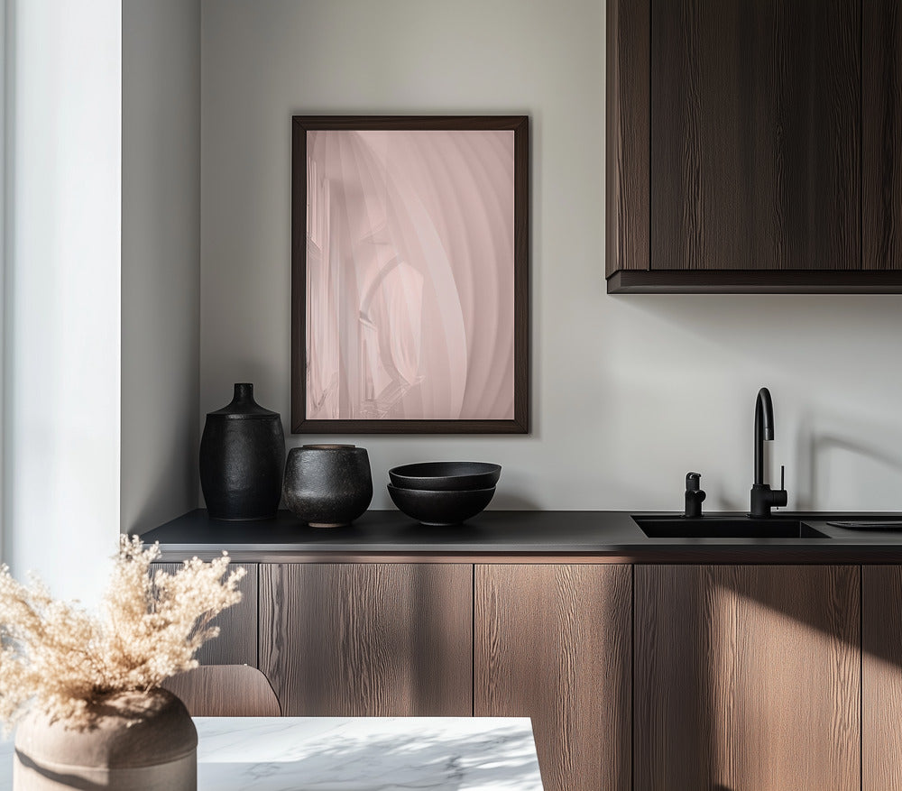 Light Pink Poster och Canvastavla