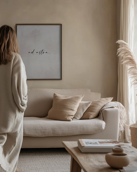 Ad astra Poster och Canvastavla