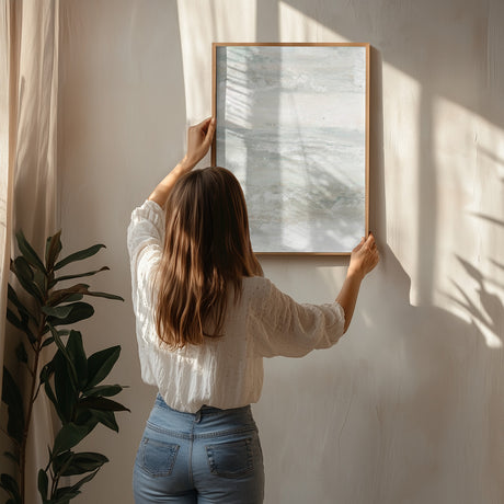 Gilded Momentum Poster och Canvastavla