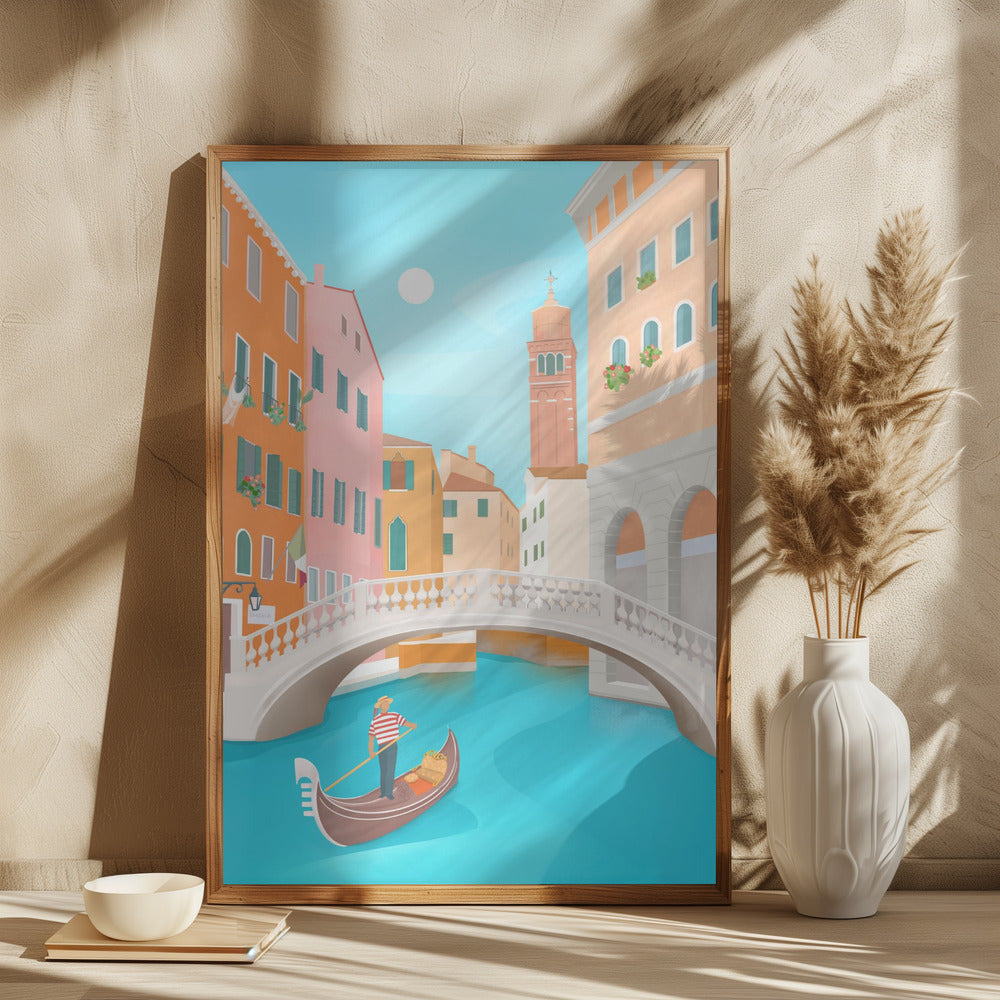 Venice Poster och Canvastavla
