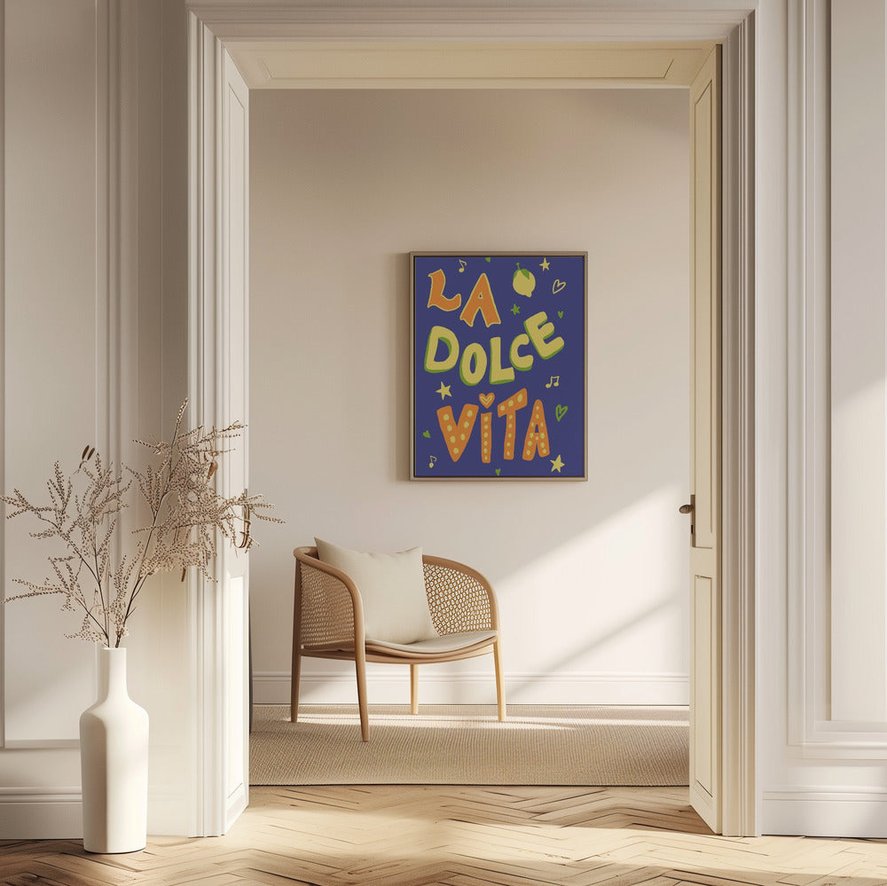 La Dolce Vita Poster och Canvastavla