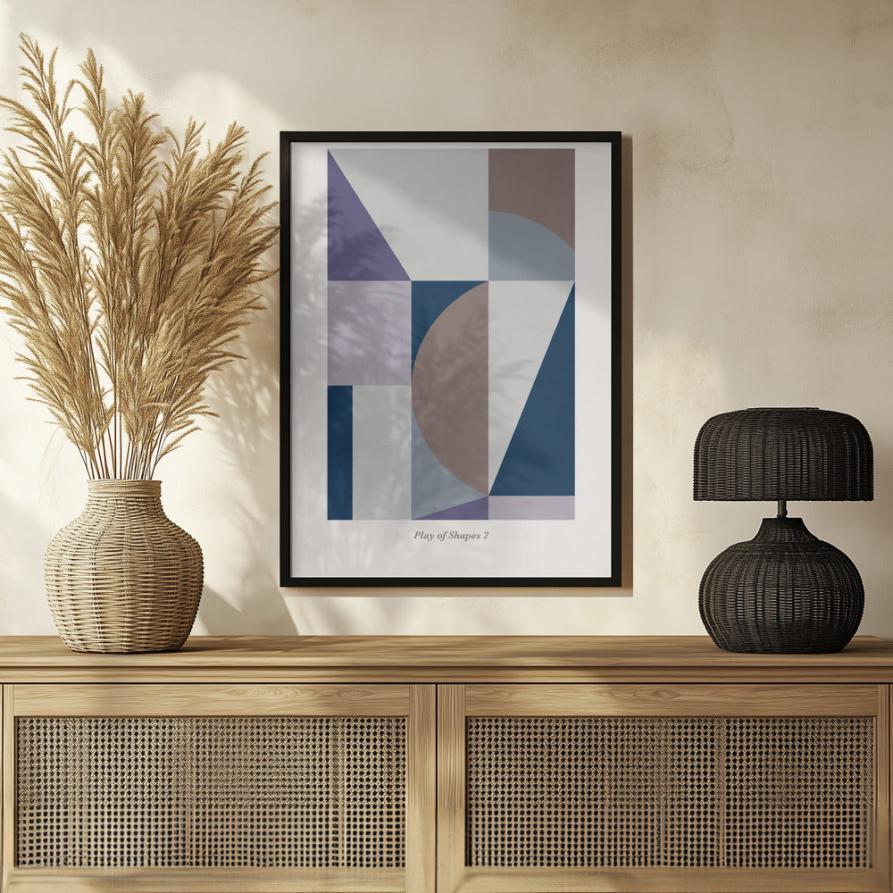 Play of Shapes 2 Poster och Canvastavla