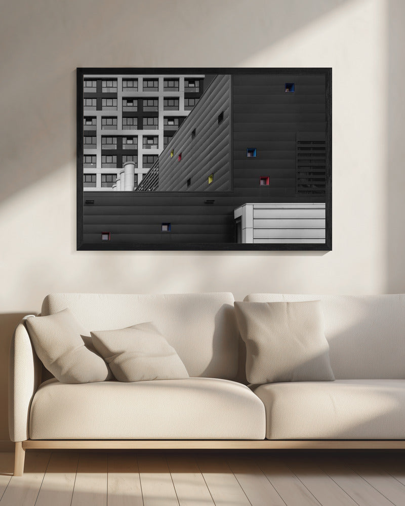 Small windows Poster och Canvastavla