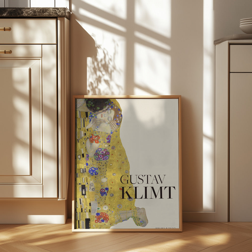 The Kiss (1907–1908) Special Poster Poster och Canvastavla