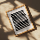 Stripes_Beige Poster och Canvastavla