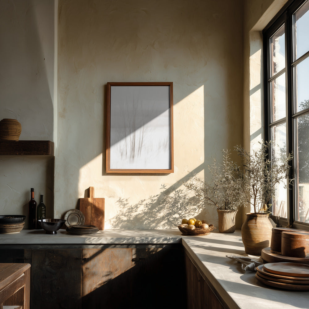 Winter White Poster och Canvastavla