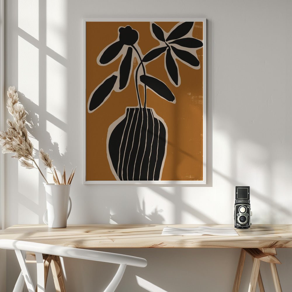 Ochre Still lIfe No 2 Poster och Canvastavla