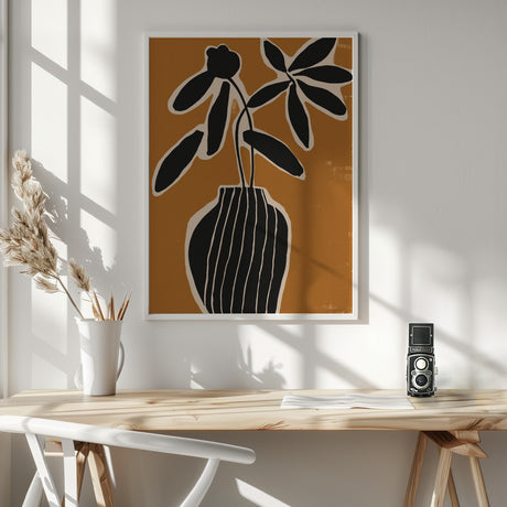 Ochre Still lIfe No 2 Poster och Canvastavla