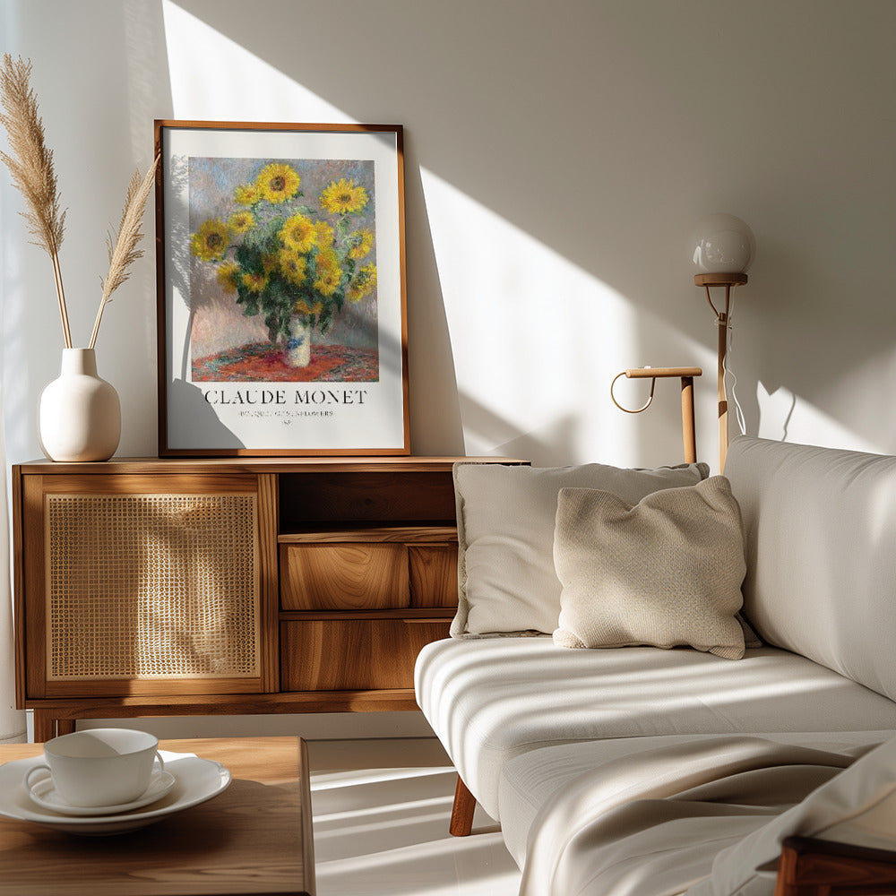 Bouquet Of Sunflowers Poster och Canvastavla