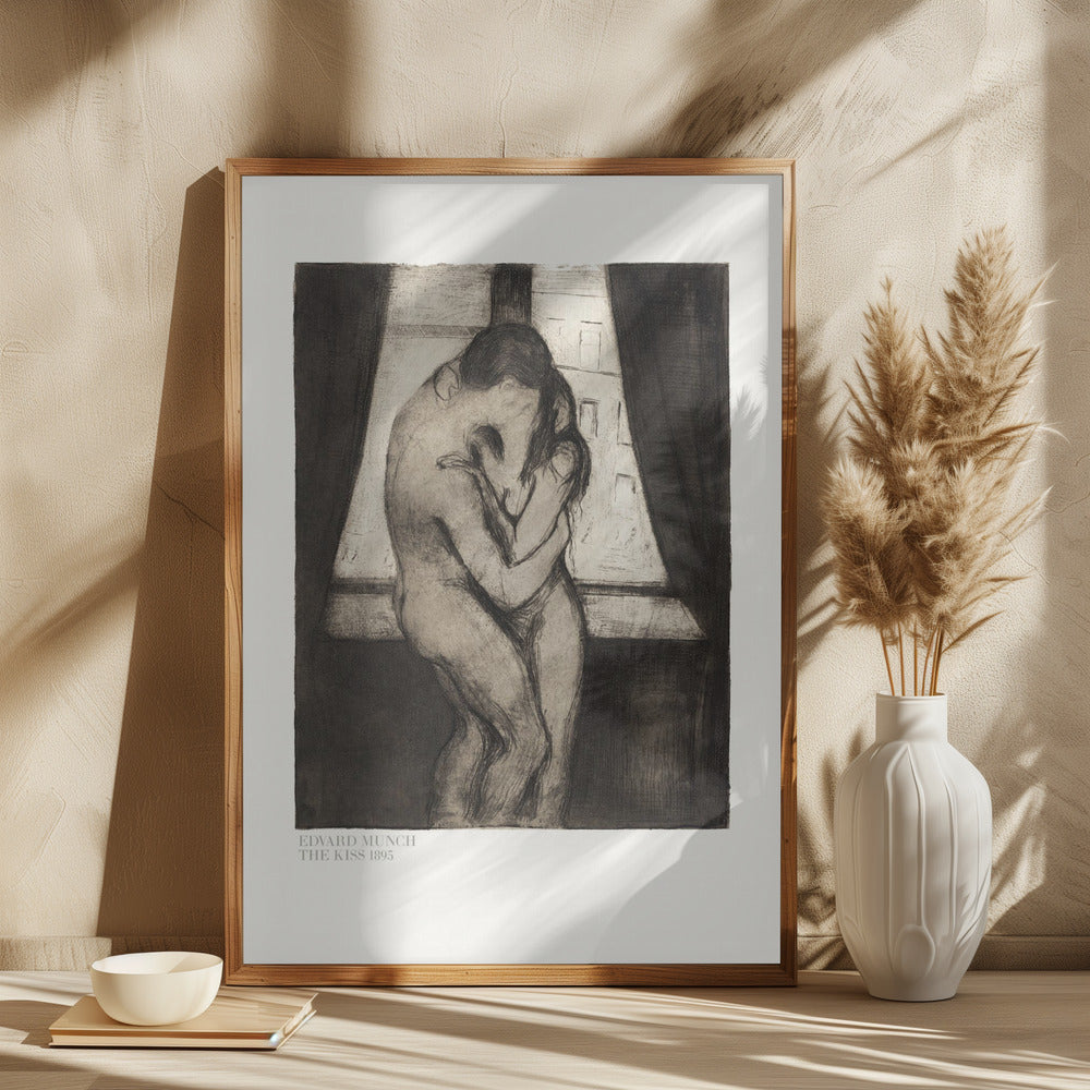 The Kiss 1895 Poster och Canvastavla